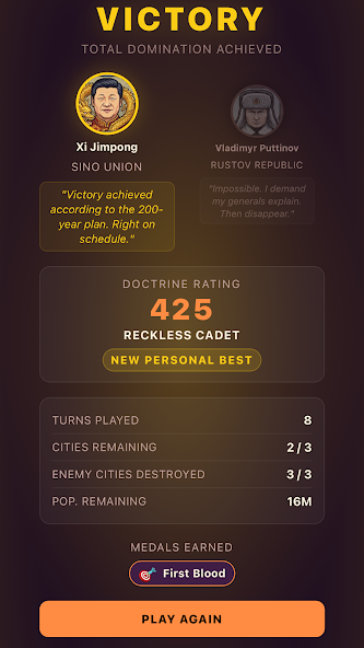 Dumb War game screenshot 3